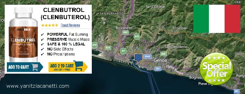 Πού να αγοράσετε Clenbuterol Steroids σε απευθείας σύνδεση Genoa, Italy