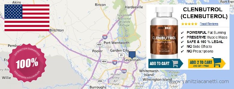 Where to Buy Clenbuterol Steroids online Savannah, USA