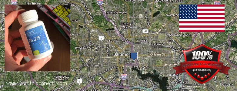 Hvor kan jeg købe Phen375 online Baltimore, USA
