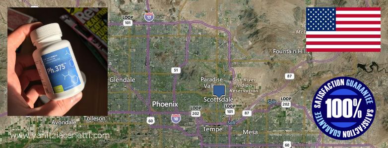 어디에서 구입하는 방법 Phen375 온라인으로 Scottsdale, USA